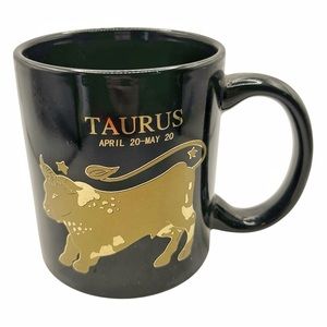 Vintage Zodiac Taurus the Bull Mug
